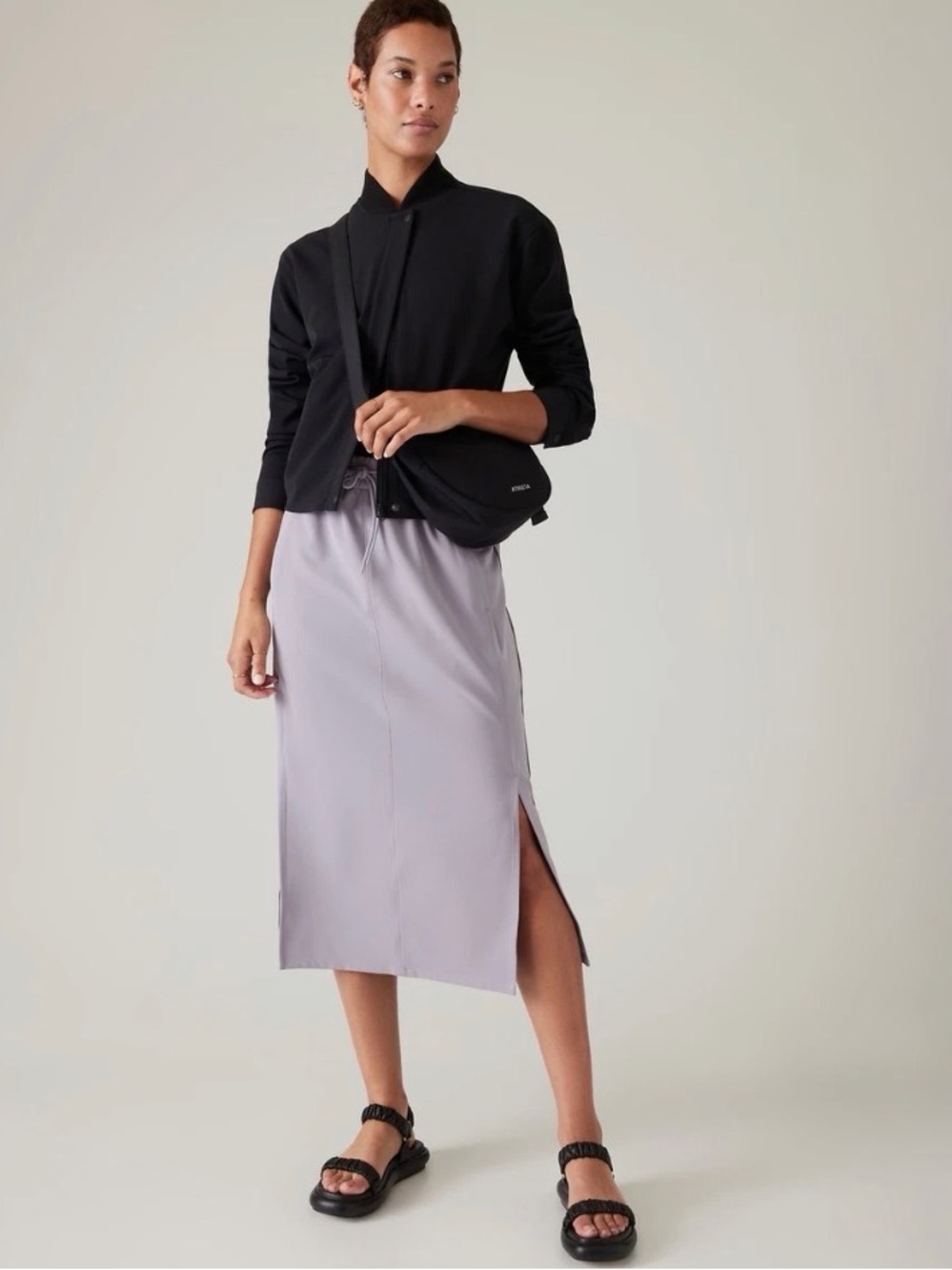 Athleta Stride Midi Women’s Skirt